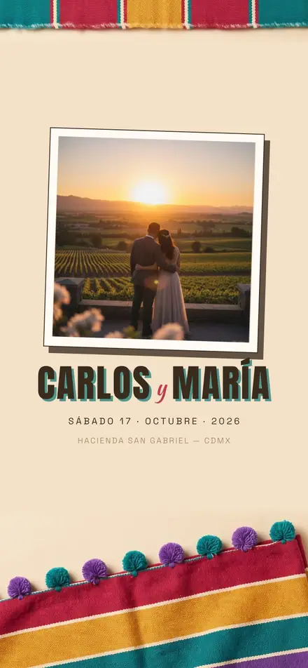 Sarape del Corazón