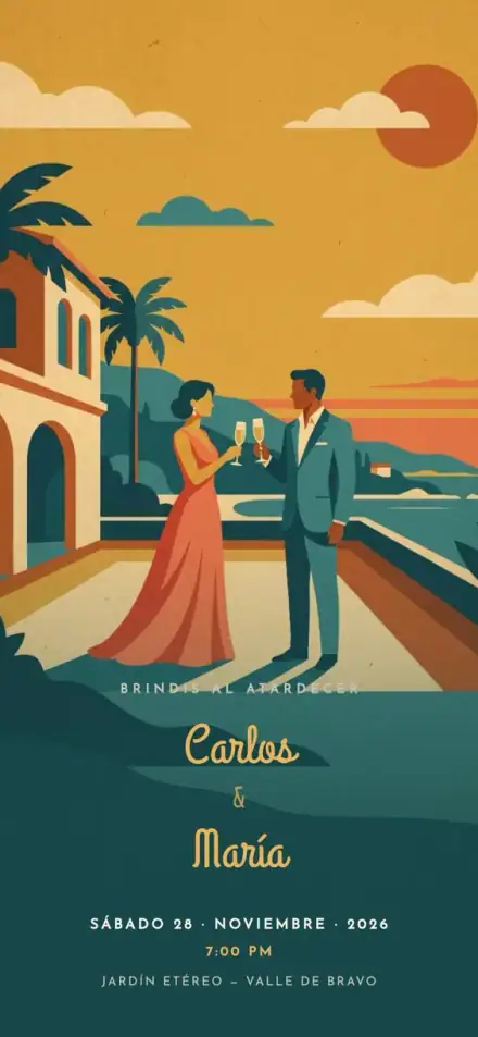 Brindis al Atardecer