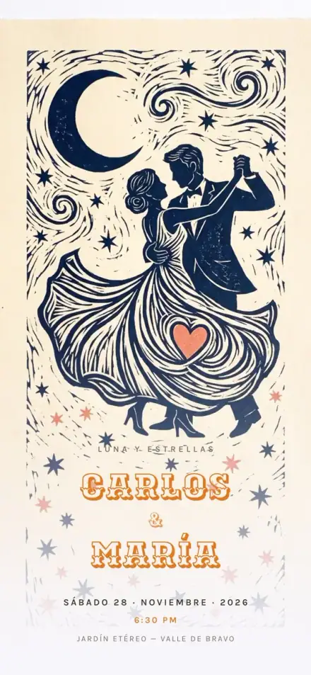 Luna y Estrellas