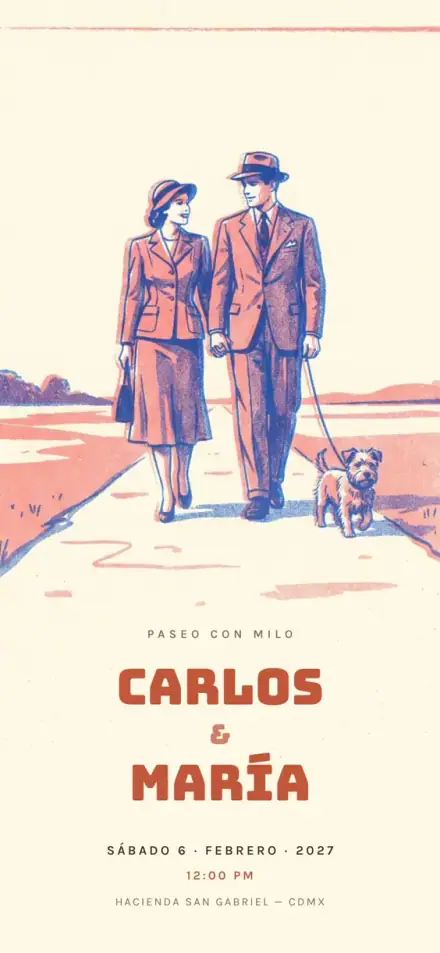 Paseo con Milo