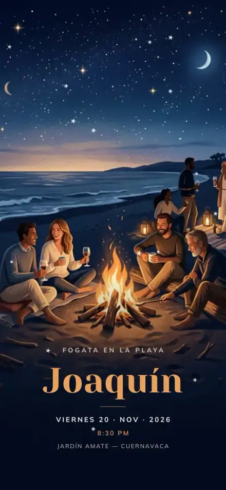 Fogata en la Playa