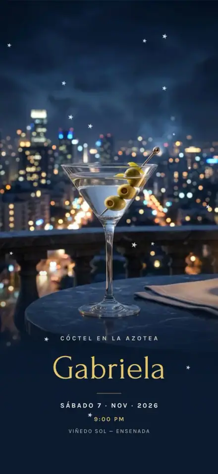 Cóctel en la Azotea