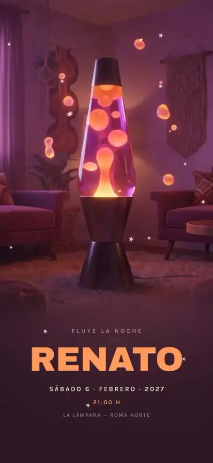 Lámpara de Lava