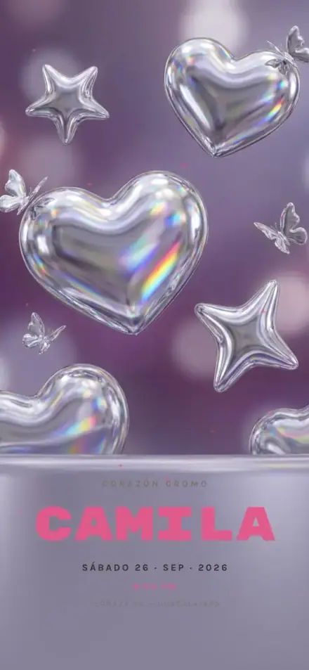 Corazón Cromo