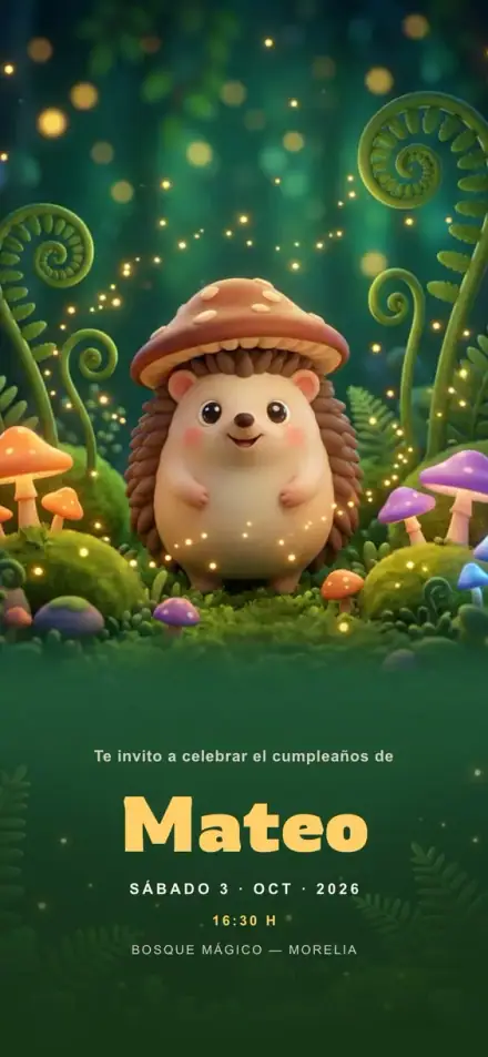 Erizo Encantado