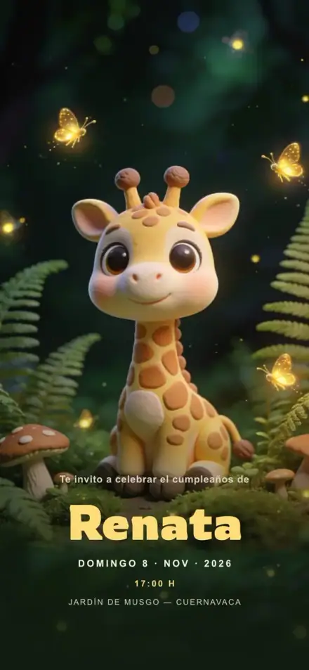 Jirafita Soñadora