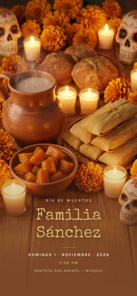 Ofrenda y convivio