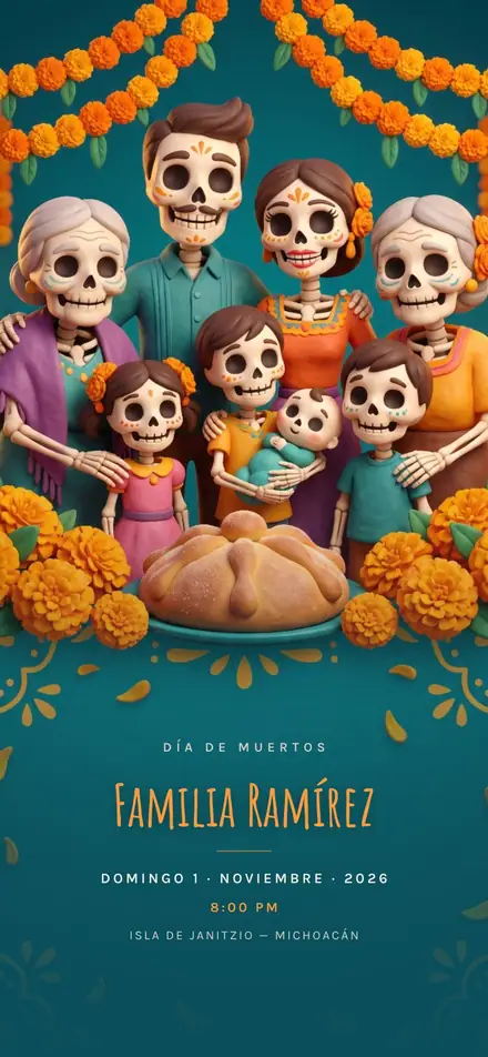Memoria y cempasúchil