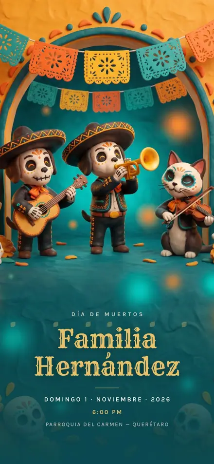 Reunión de Día de Muertos