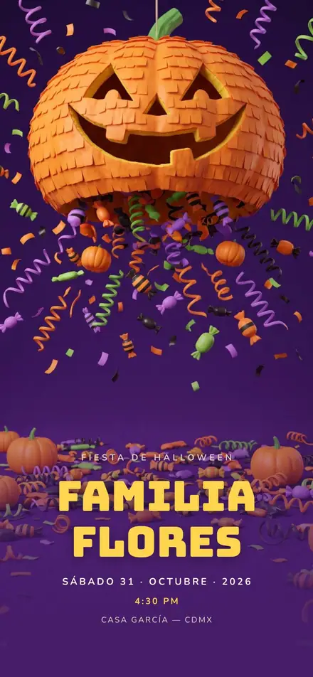 Piñata Calabaza