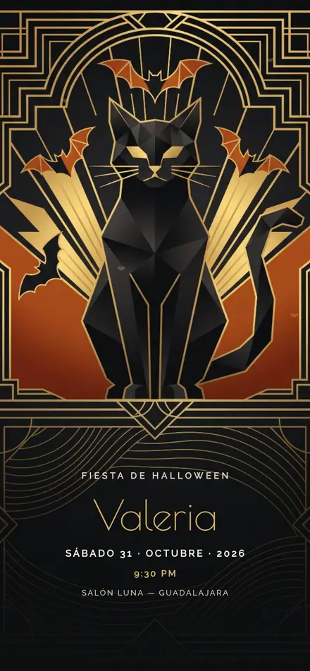 Gato Art Déco