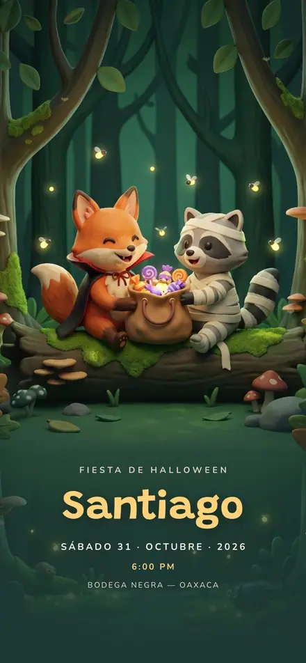 Zorro y Mapache