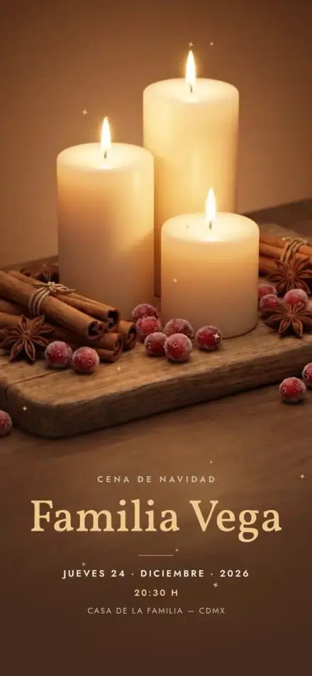 Velas de Canela