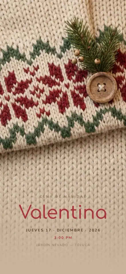Suéter de Diciembre
