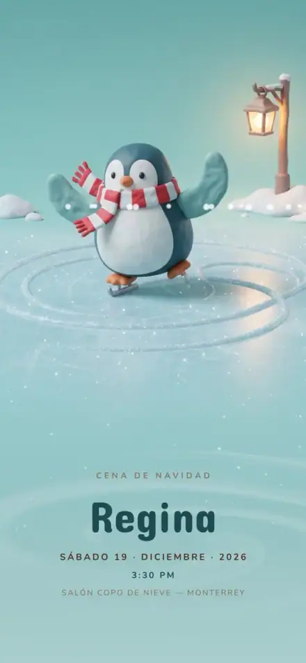Pingüino Patinador