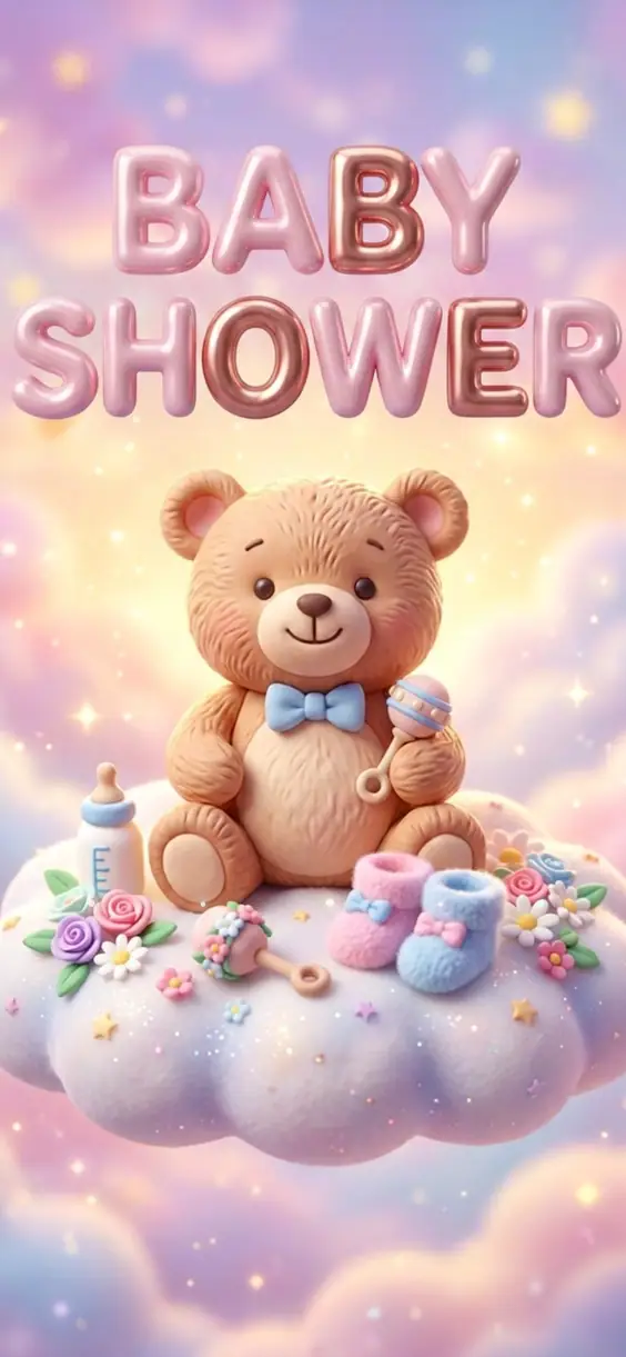 Peluche entre Flores