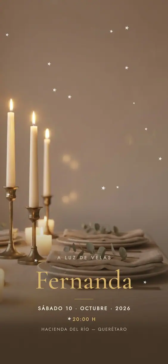 A Luz de Velas