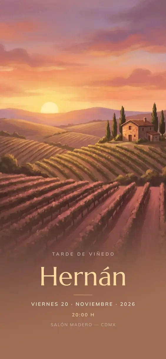 Tarde de Viñedo