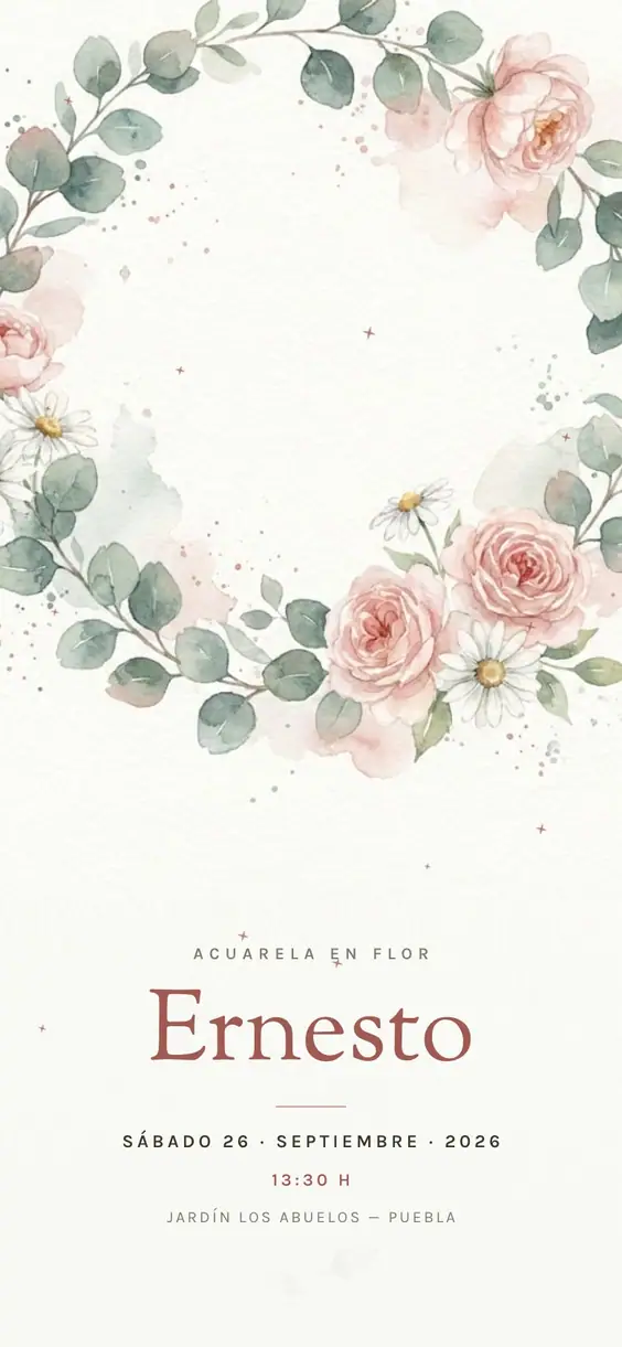 Acuarela en Flor