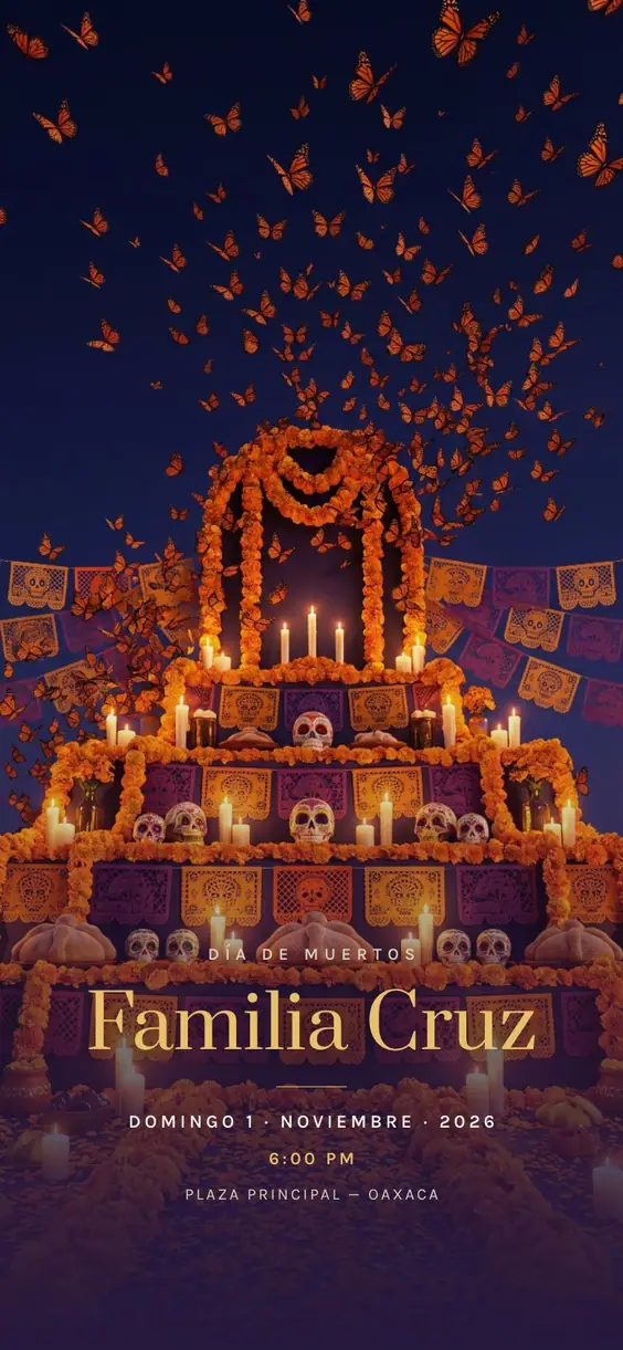 Gran ofrenda familiar