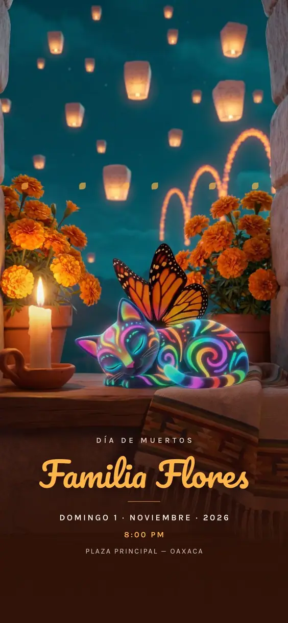 Gatito Alebrije