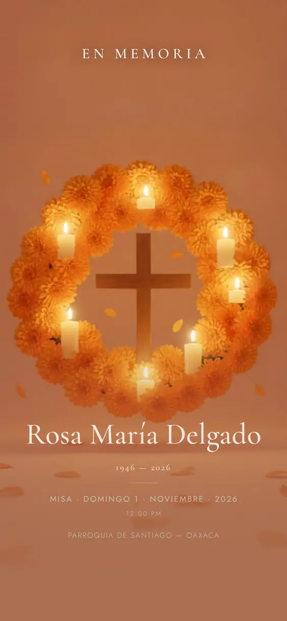 Cruz de Cempasúchil