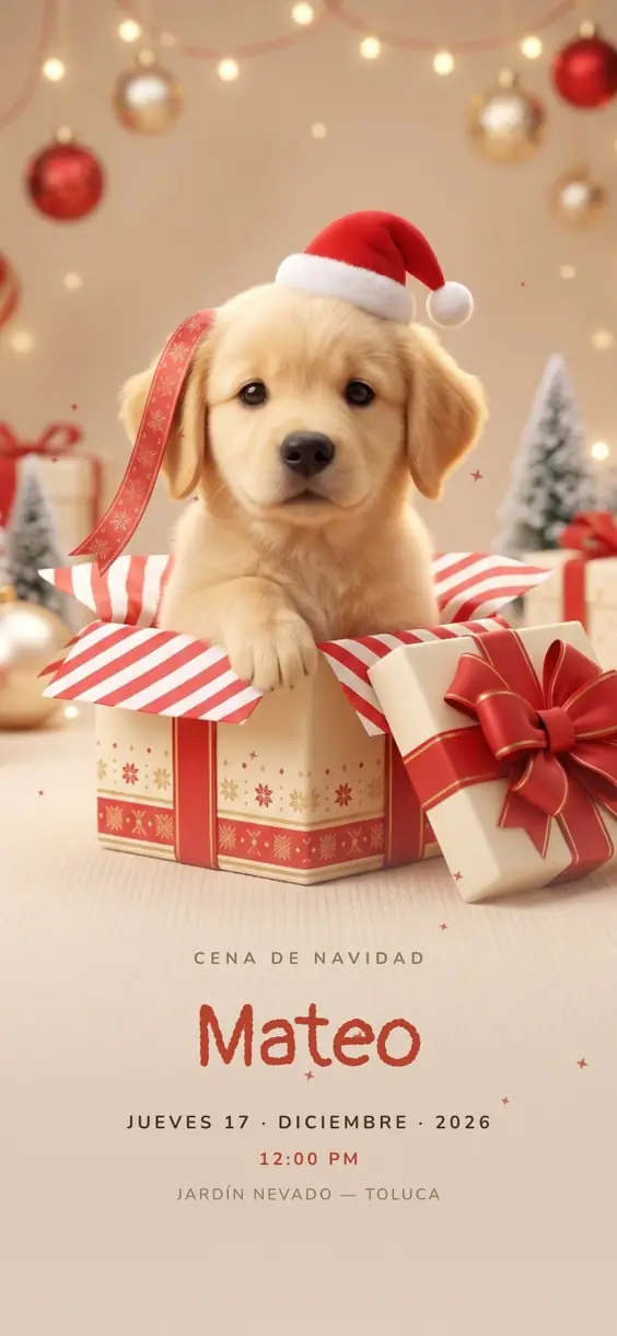 Cachorro Regalo