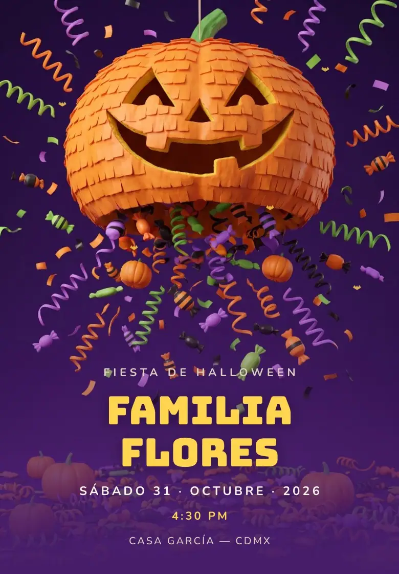Piñata Calabaza